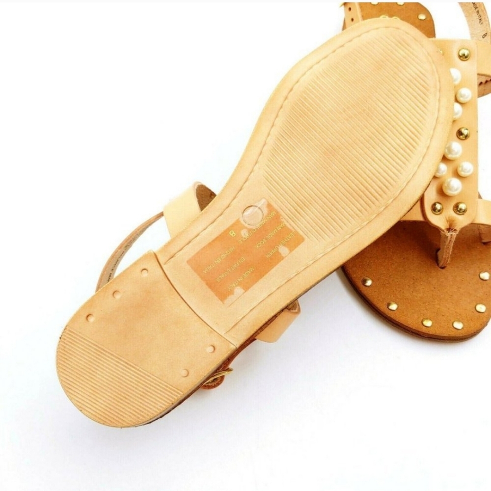 NWT Italy Seychelles Day of Rest genuine Leather Sandals - Picture 9 of 10